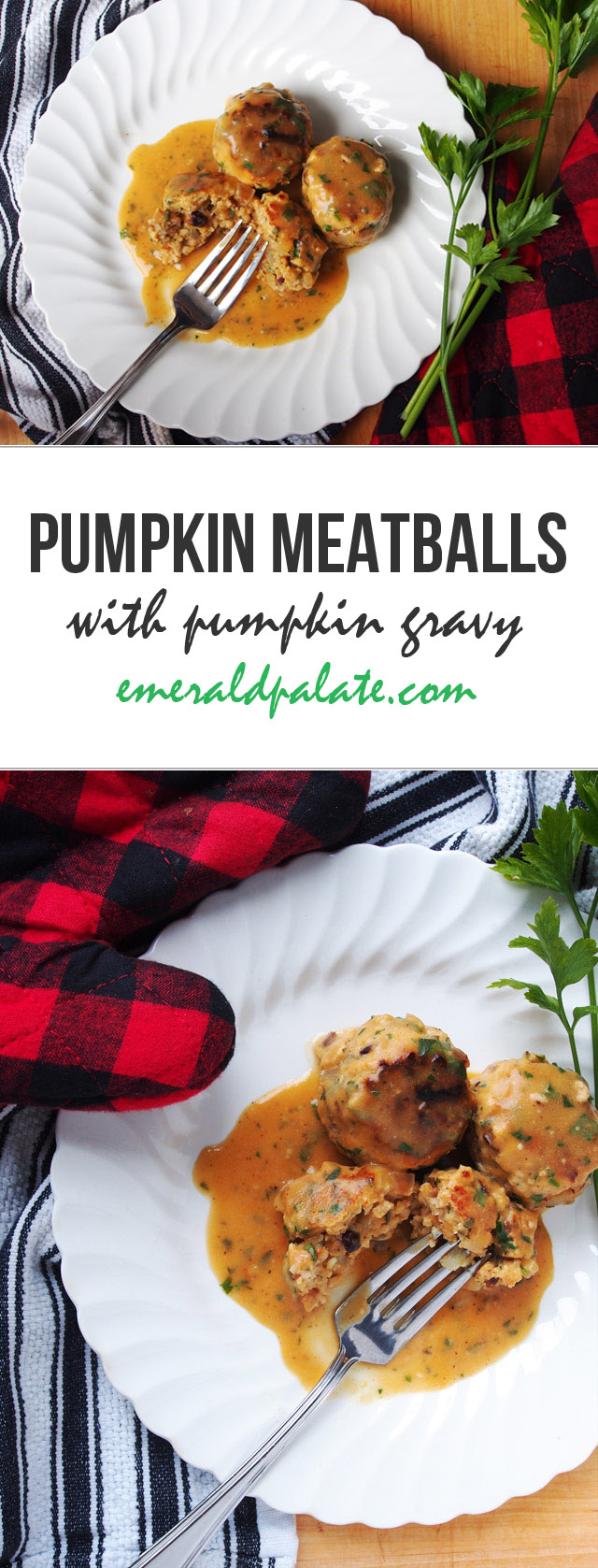 Pumpkin Meatball Recipe With Cranberries Sage Pumpkin Gravy The pumpkin-meatball-recipe-with-cranberries-sage-pumpkin-gravy-the