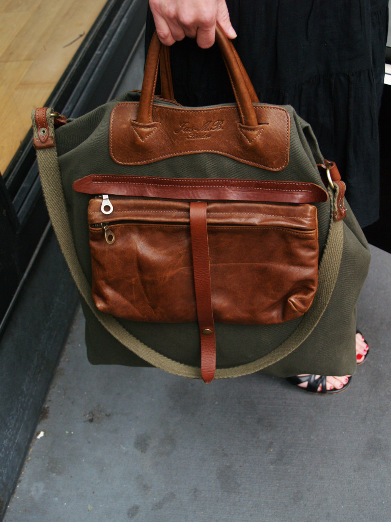 Seattle Style: Canvas Hobo Handbag