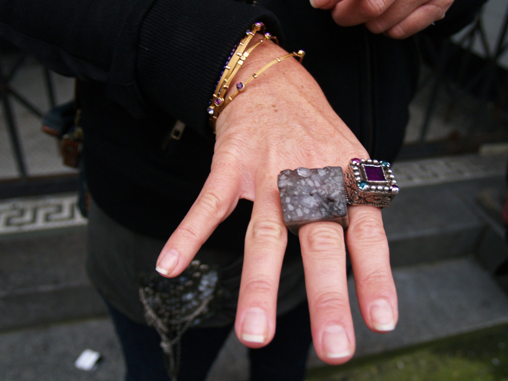 Seattle fashion: Balinese rings 