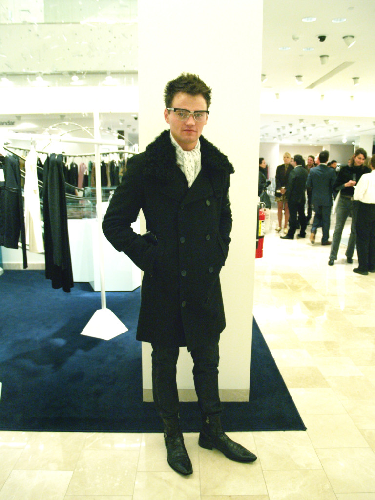 Fashion Night Out Seattle 2010: Men's Chanel Coat