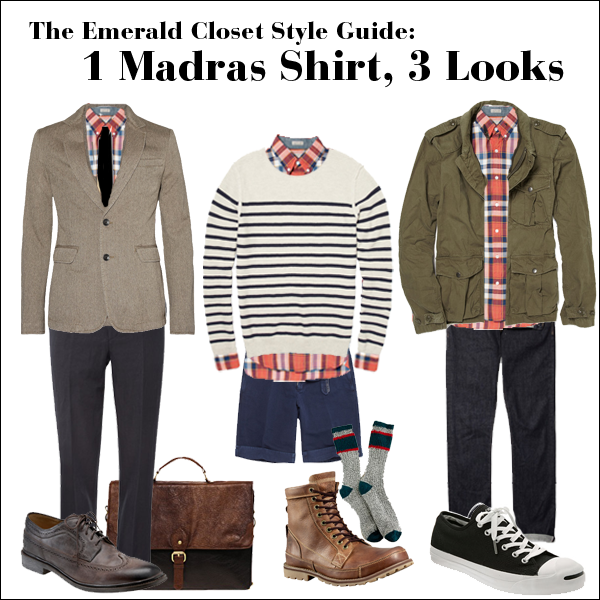 one shirt, three looks style guide