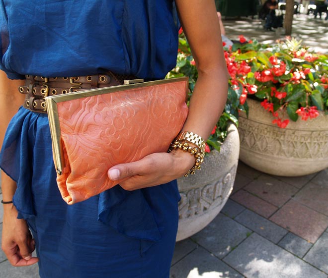 coral clutch close up