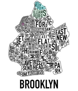 map of brooklyn