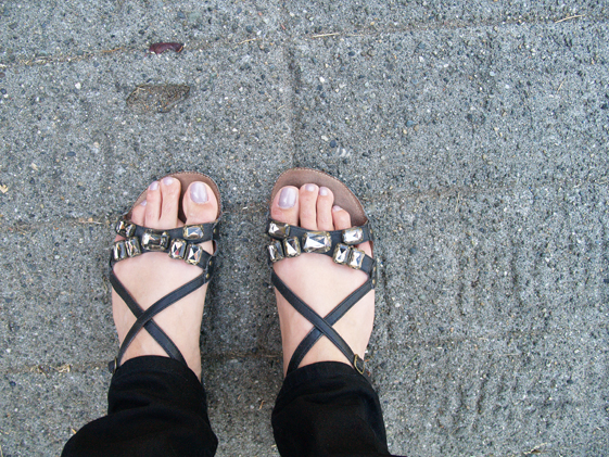 womens jeweled sandals