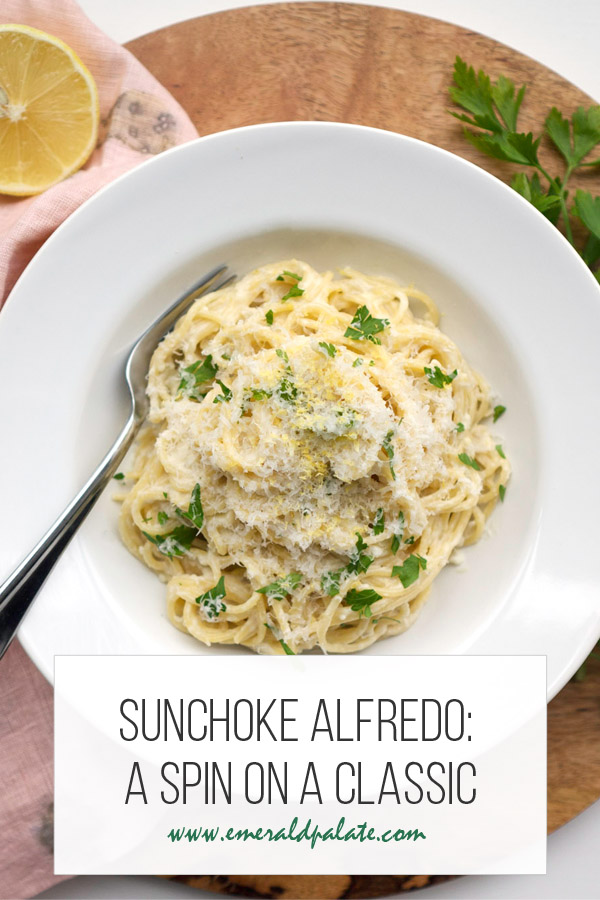 sunchoke sauce: a spin on a classic