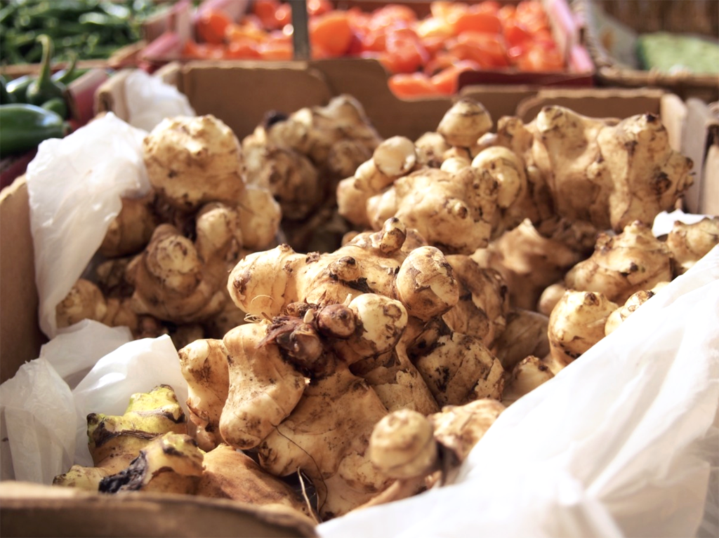 box of sunchokes