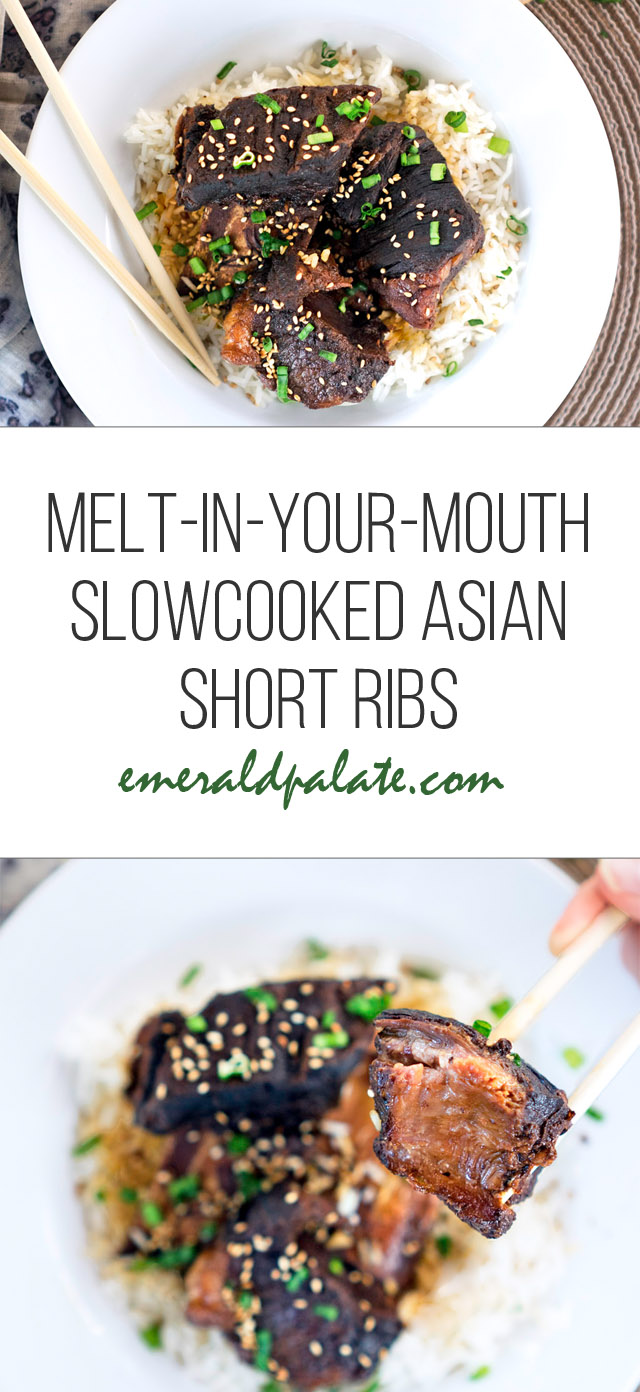 melt-in-your-mouth slow cooked Asian short ribs