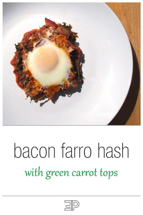 Bacon Farro Hash Recipe