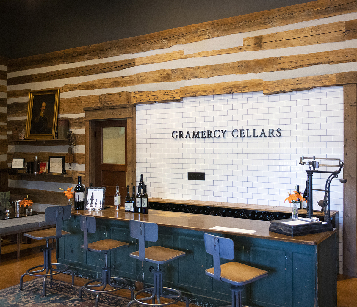 Inside Gramercy Cellars, one of the best wineries in Walla Walla, WA
