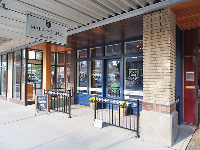 The outside of Maison Bleu Winery | Map of the best Walla Walla wineries