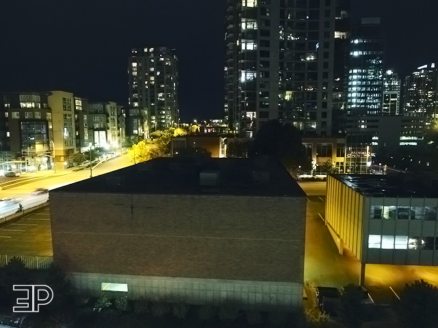 the view from the Hyatt Regency in Bellevue, WA. Love us a moody cityscape!