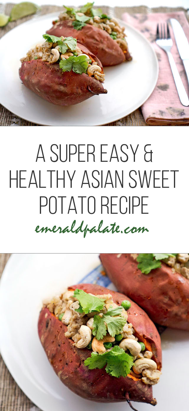 a recipe for Asian sweet potatoes I can't stop making