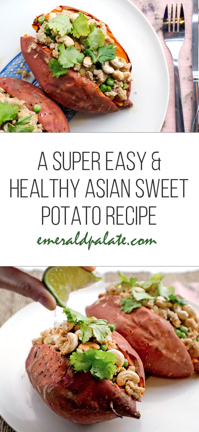 super easy and healthy Asian sweet potato recipe