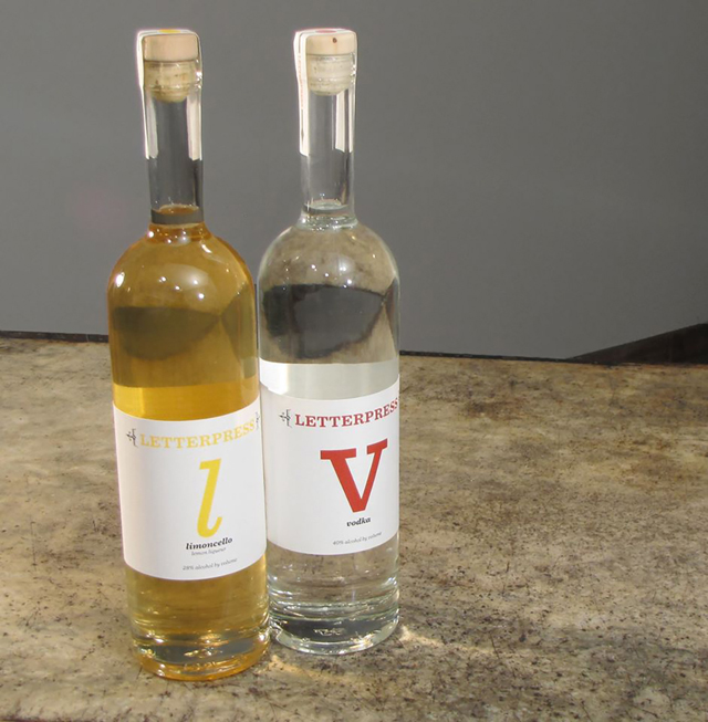 best limoncello and vodka - Interview with Letterpress Distilling