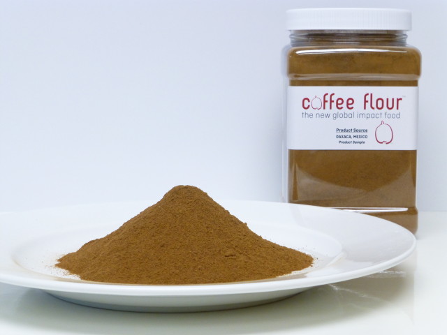 CoffeeFlour on a plate