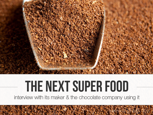 We sat down with the founder of CoffeeFlour, the next super food, and jcoco Chocolate, the company that's bringing CoffeeFlour to the masses by putting it in their chocolate bars.