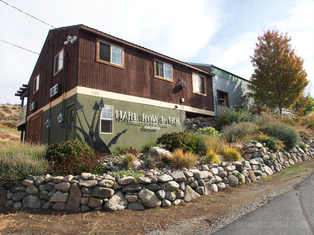 Hard Row to Hoe winery in Lake Chelan, WA