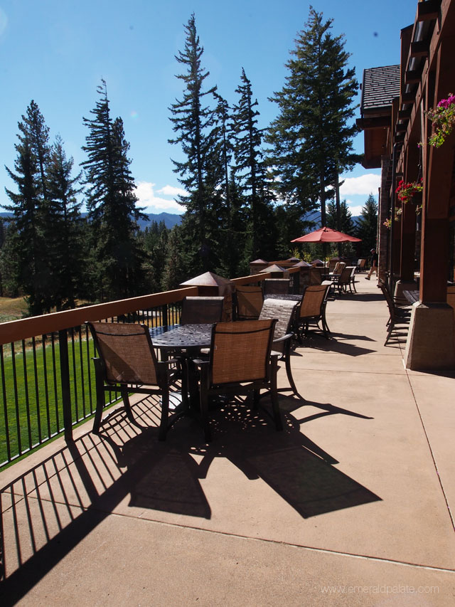 View from The Lodge at Suncadia Resort in Washington
