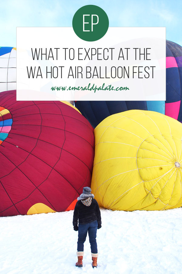 what to expect at the WA hot air balloon festival