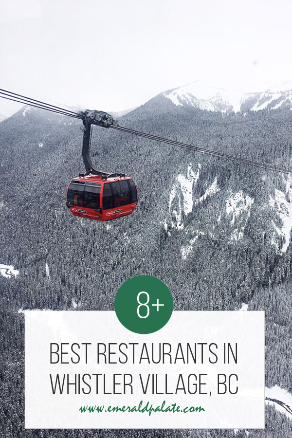 Whistler Blackcomb Peak 2 Peak Gondola pic on a list of where to eat in Whistler BC