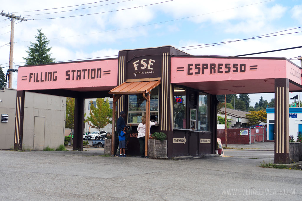 espresso stand in Olympia, WA