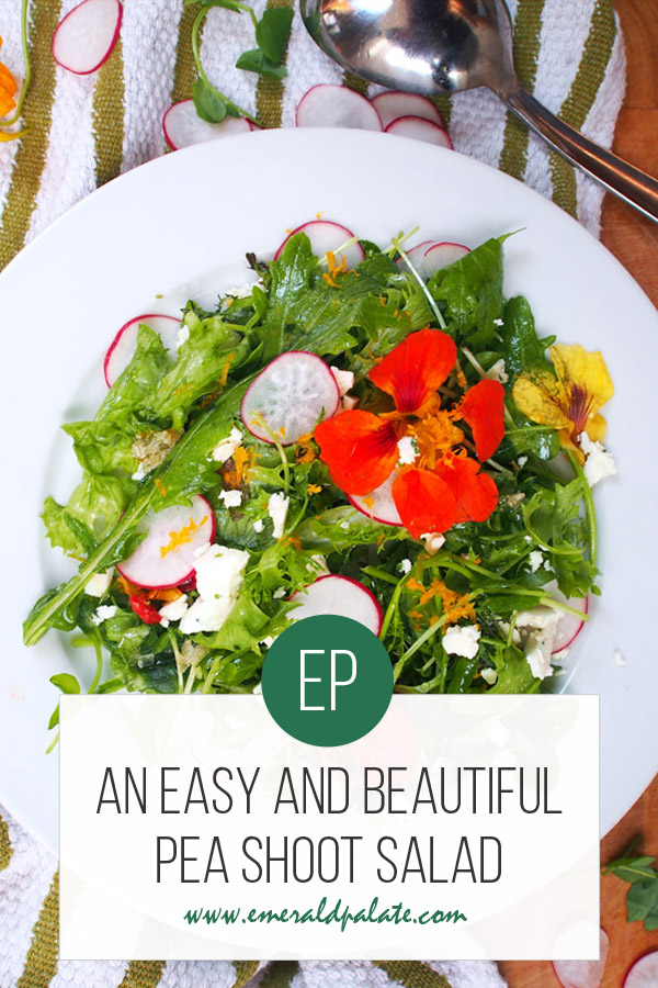 How to make Pea Shoots Salad