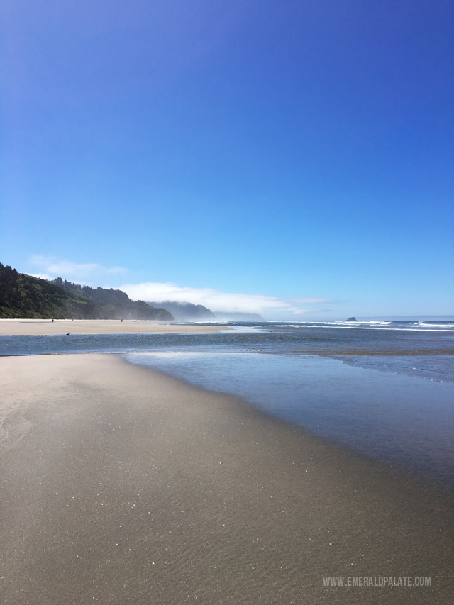 Arcadia Beach, a great beach near Cannon Beach with less tourists. - Cannon Beach | Oregon Beaches | Oregon Coast | Oregon Coast road trip