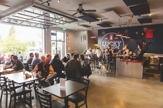 Lucky Envelope, a Ballard Brewery in Seattle perfect for beer tasting