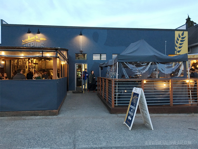 Reubens Brewing, one of many Ballard breweries perfect for beer tasting in Seattle.