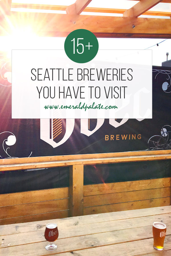 roundup of the best Ballard breweries to visit on a self-guided Seattle brewery tour