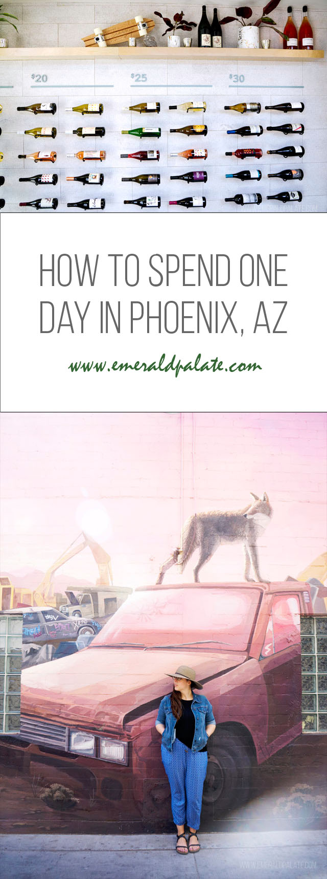 Wondering what to do in downtown Phoenix? Here's your ultimate list of how to spend one day in Phoenix, including where to stay in Phoenix, fun places to eat in Phoenix, and unique restaurants!