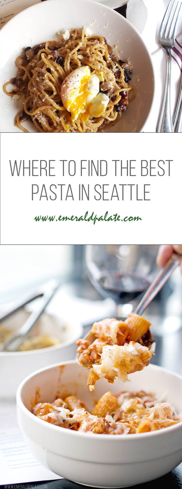 Italian restaurants serving the best pasta in Seattle. Get ready for a carb coma!