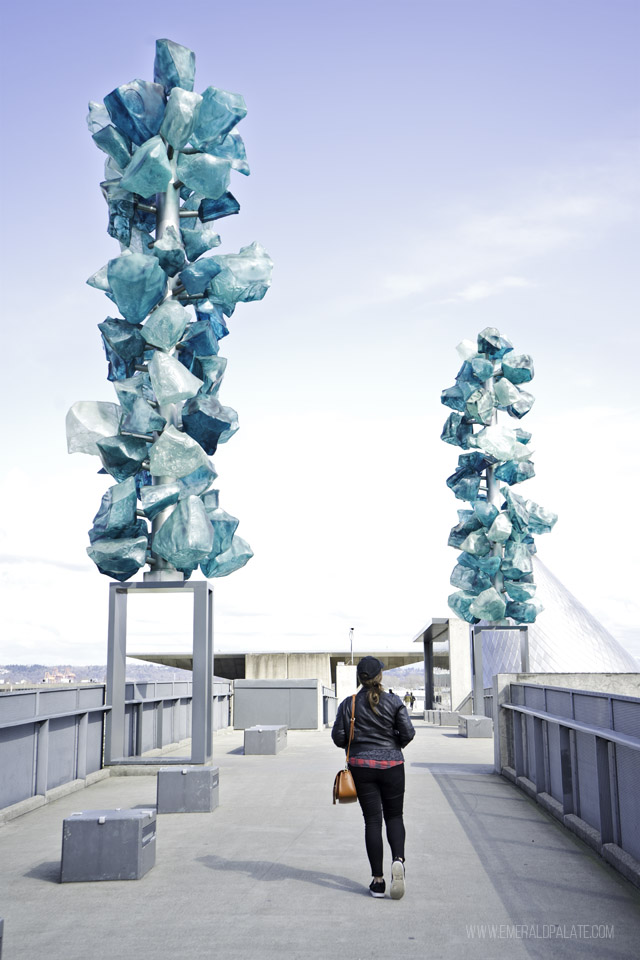 The bridge of glass by Dale Chihuly