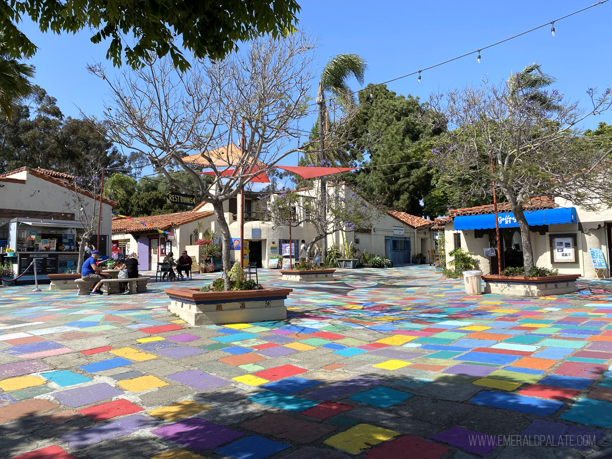 Spanish Village in Balboa Park, a must visit on a 3 day San Diego itinerary