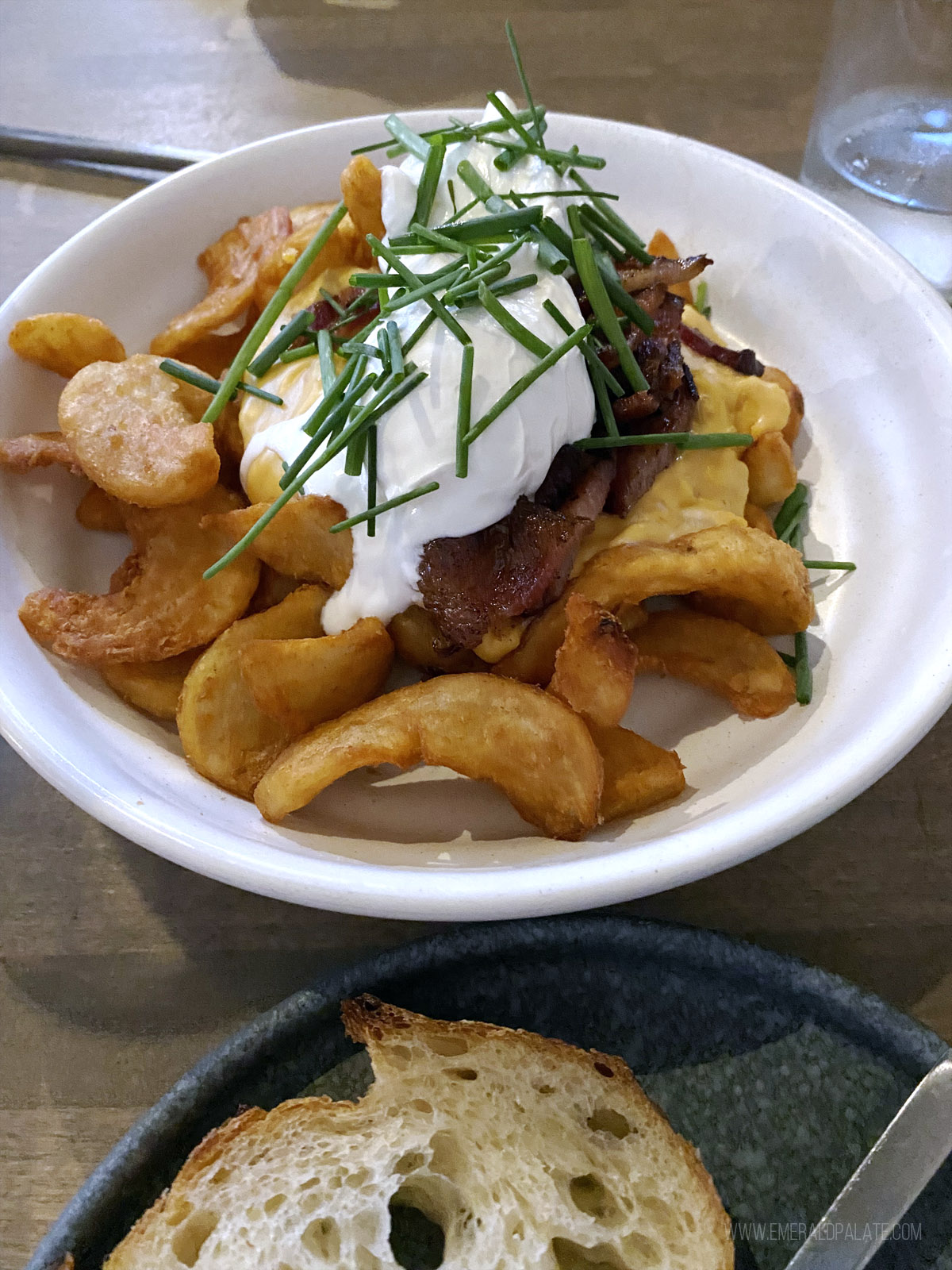 loaded french fries from a Seabrook restaurant