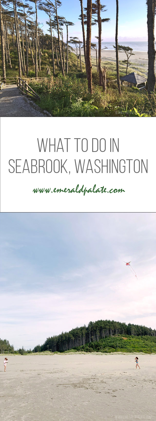 A roundup of things to do in Seabrook, WA for families, couples, and ladies weekends