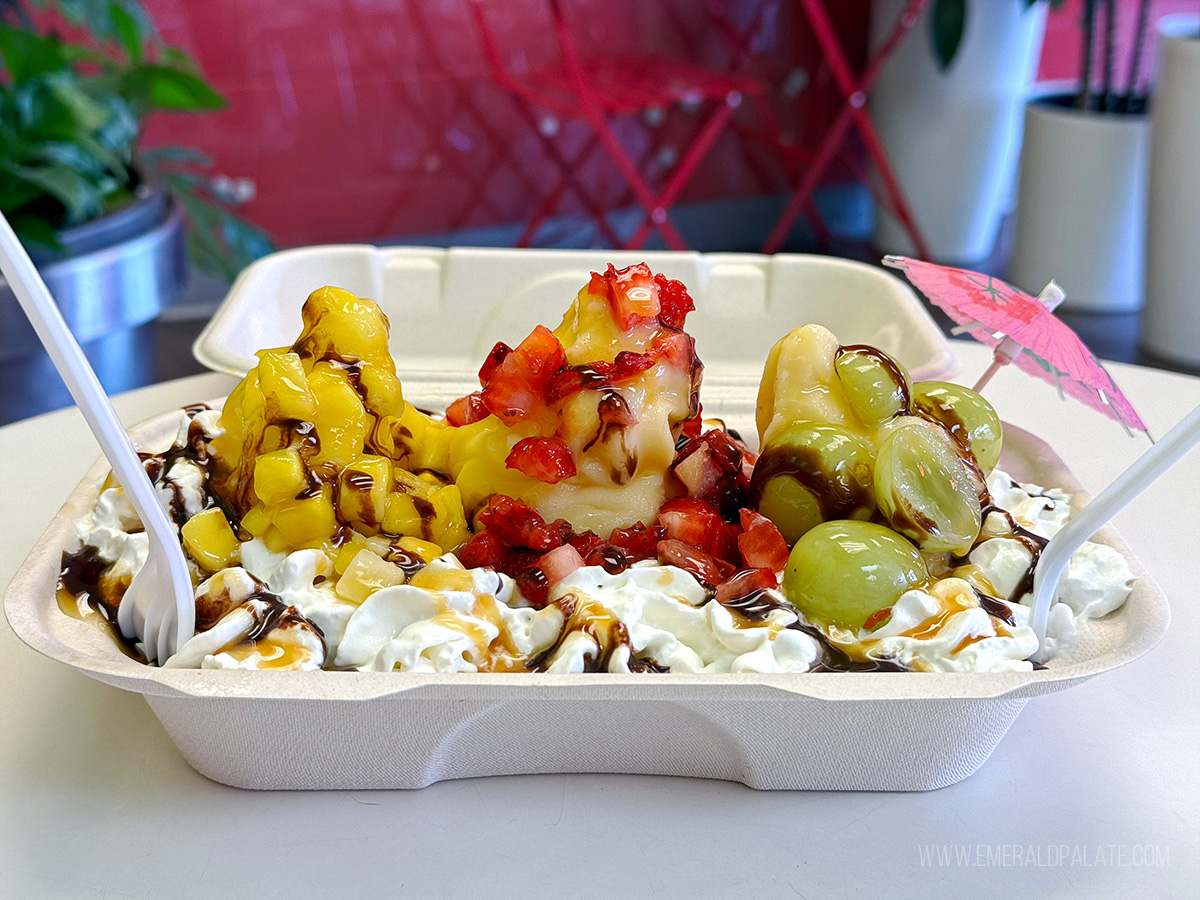 soft serve ice cream, some of the best food in Tacoma WA