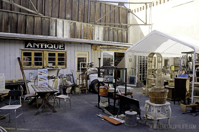 Antique store in Wenatchee, WA, a town in Central Washington great for anitques