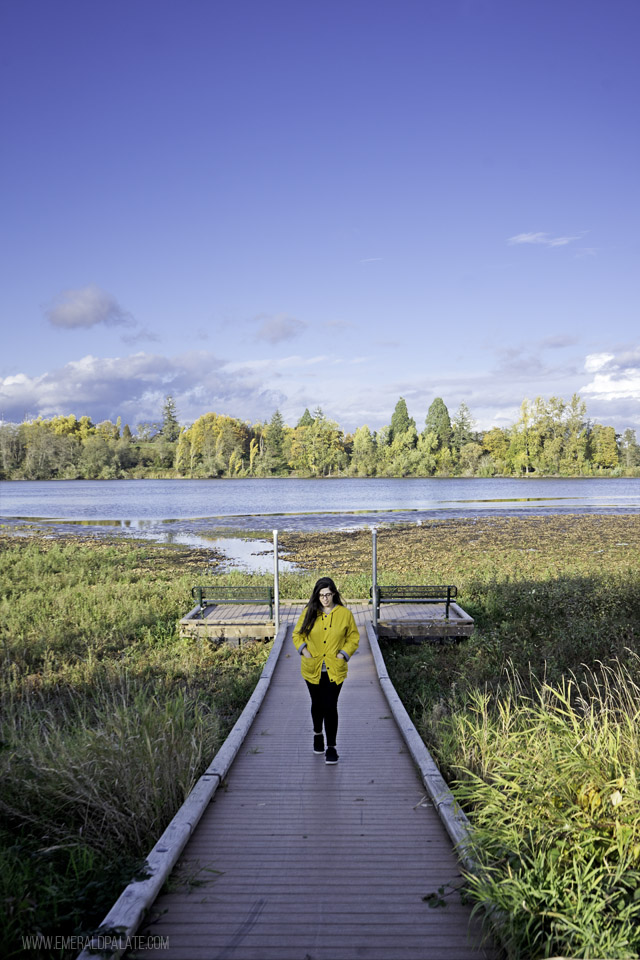 Woughhop Lake at Fort Steilacoom Park in Tacoma WA