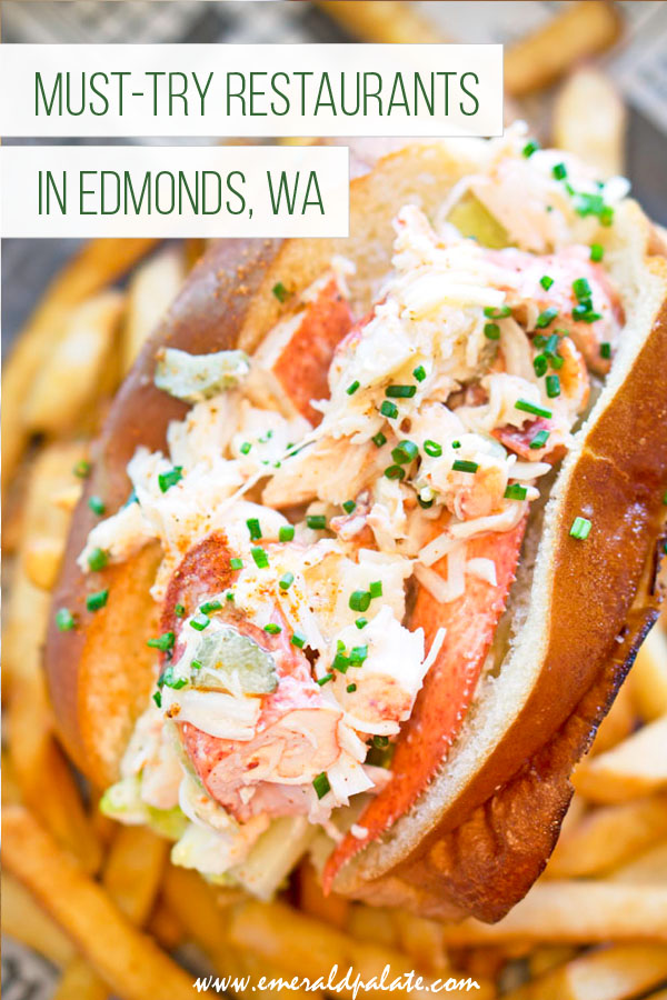 Round up of the best restaurants in Edmonds, WA. If you're looking for good eats near Seattle, Edmonds, WA is a scenic waterfront town with local shops, breweries, and yummy restaurants.