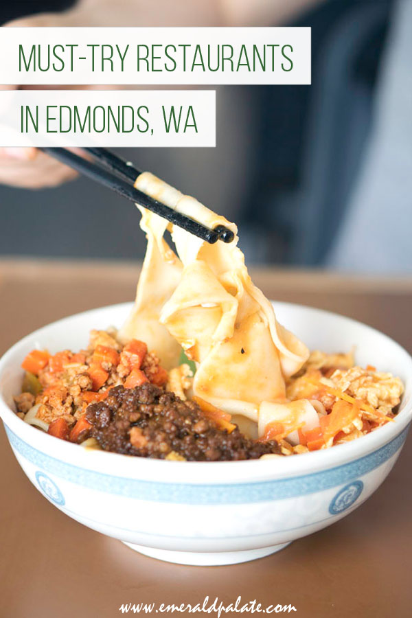 The best restaurants in downtown Edmonds, WA.