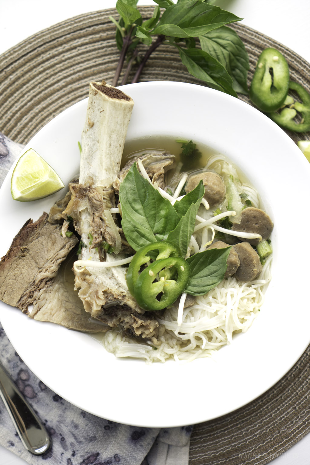 bowl of pho from the best Seattle food delivery place