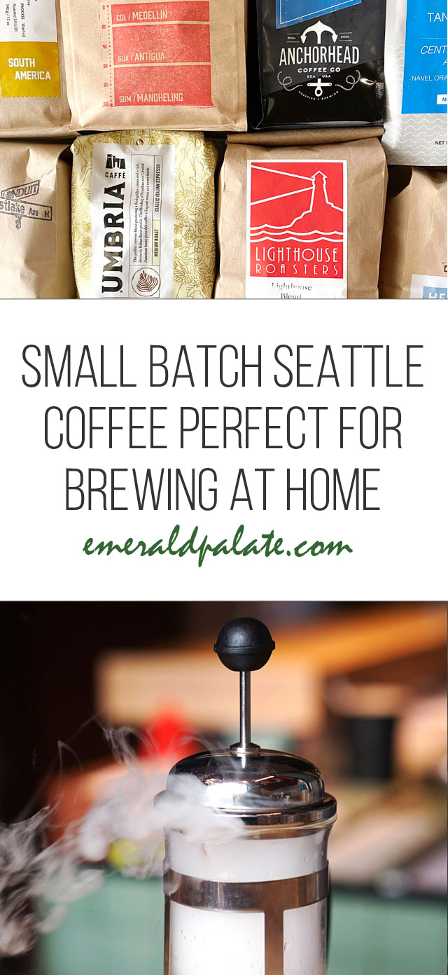 where to buy bags of coffee beans from small batch coffee roasters in Seattle