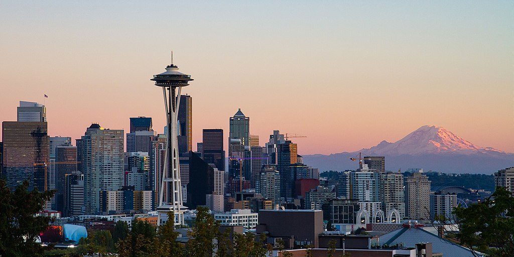 Kerry Park, one of the best Seattle viewpoints for the Seattle skyline