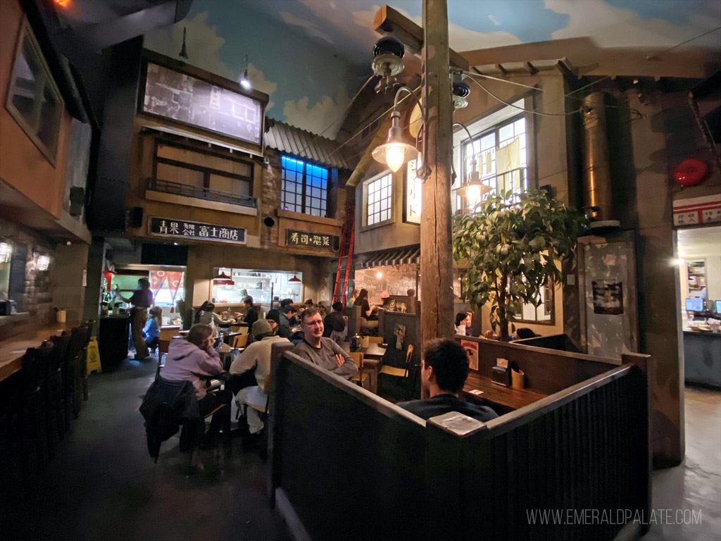 inside one of the best Whistler Village restaurants