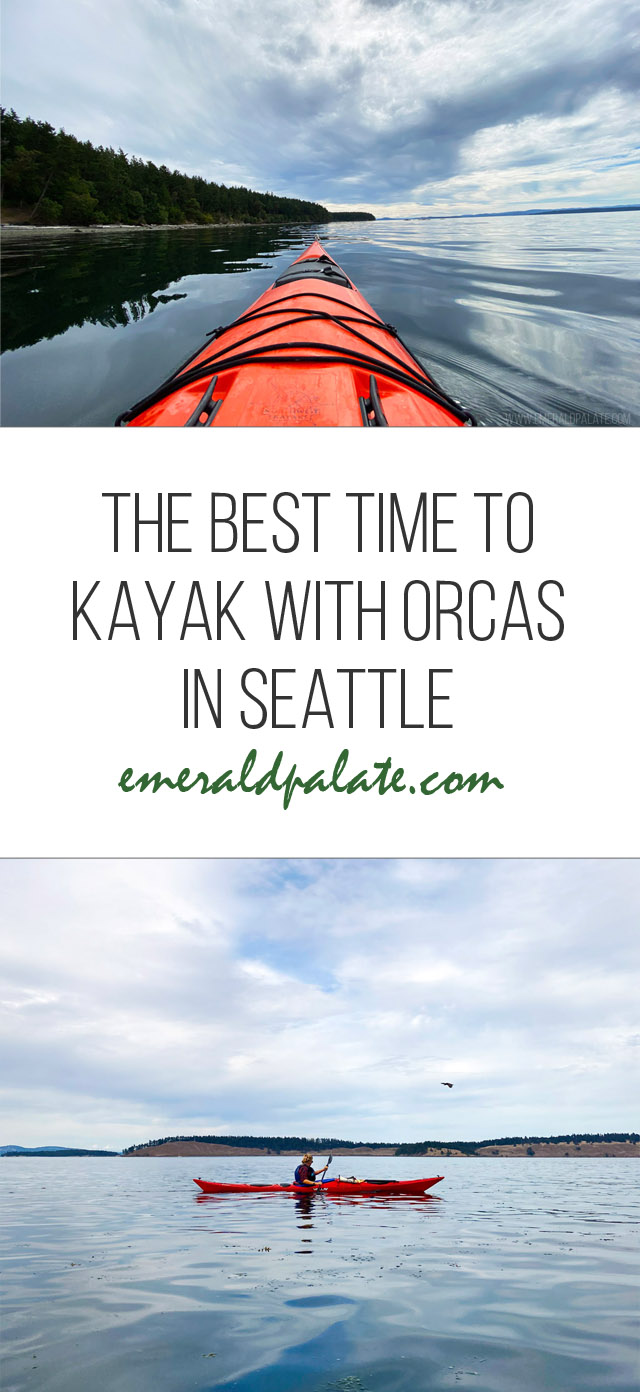 the best time to kayak with orcas in Seattle