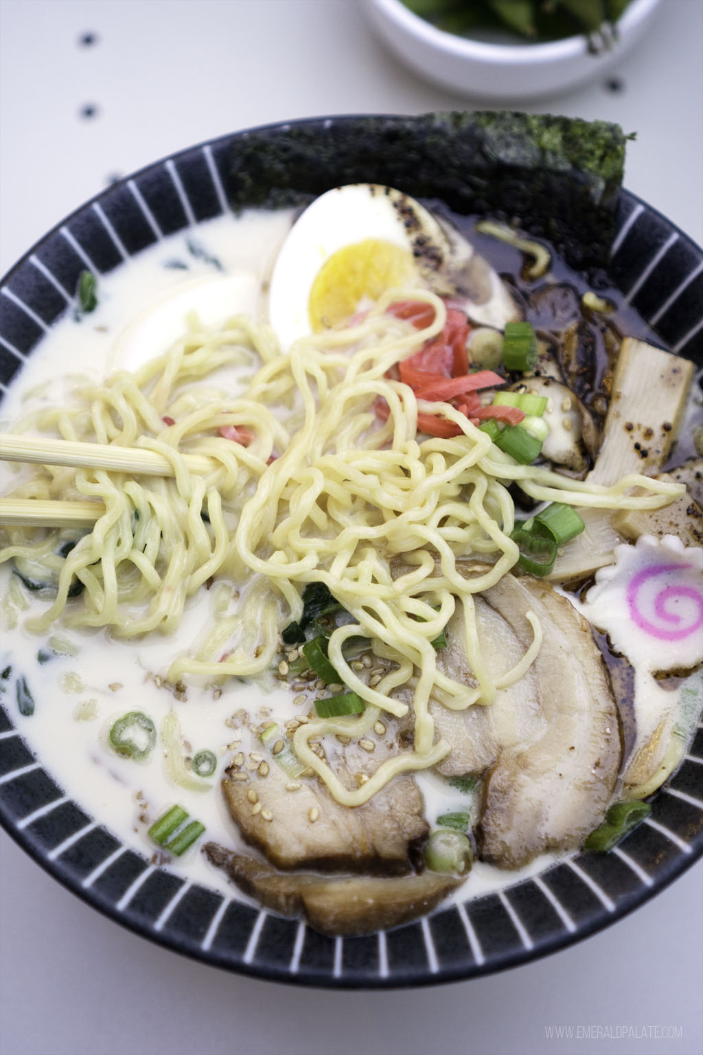 ramen at a Whidbey Island restaurant