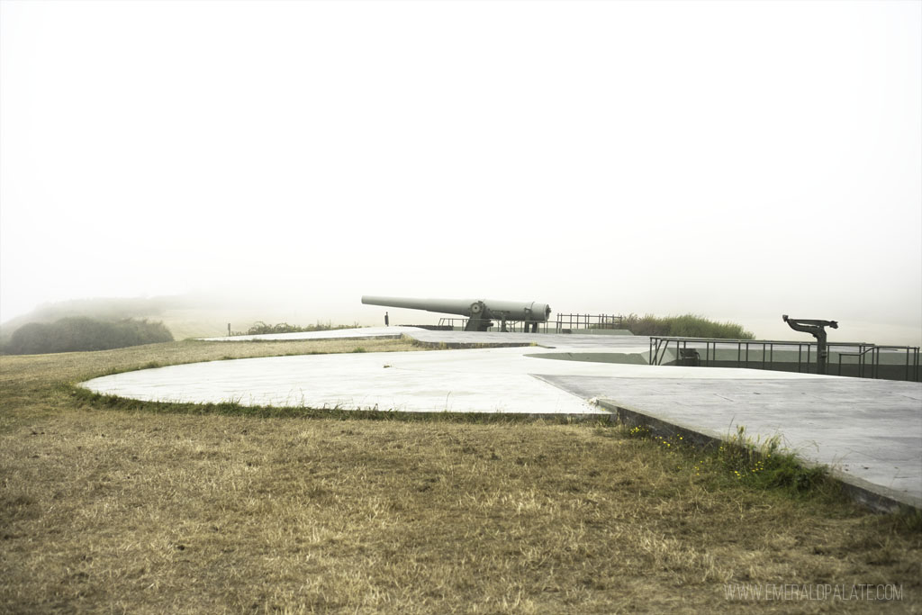 cannon at Fort Casey State Park on Whidbey Island