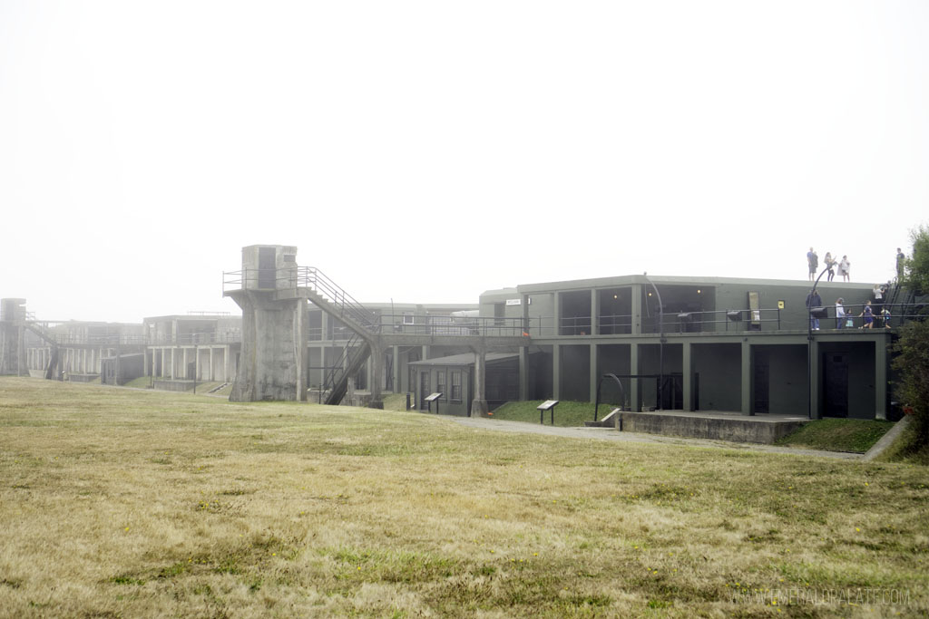 fort and arms battery at Fort Casey State Park, one of the coolest things to do on Whidbey Island