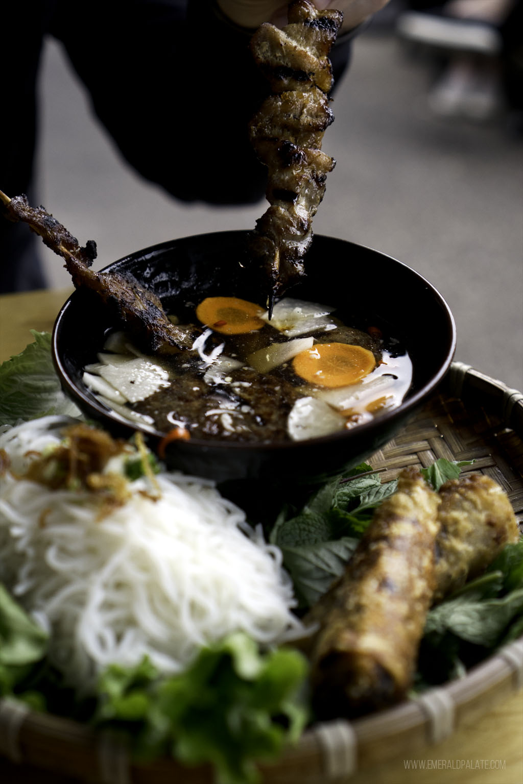 bowl of beef noodle soup